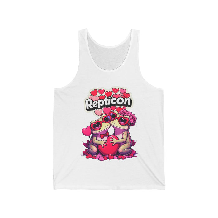 Repticon Unisex Jersey Tank w/ Valentine Toads