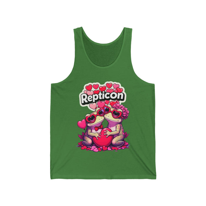 Repticon Unisex Jersey Tank w/ Valentine Toads