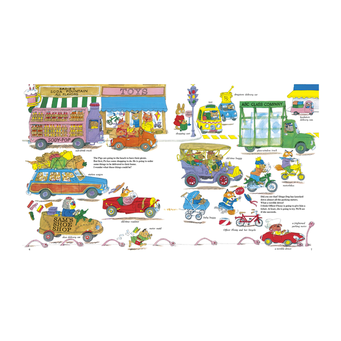 Richard Scarry's Cars and Trucks and Things That Go Book