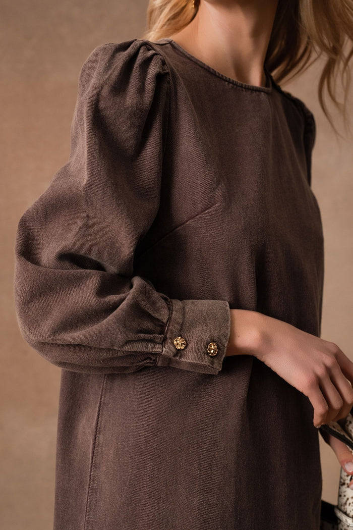 Robe Célestine - Choco