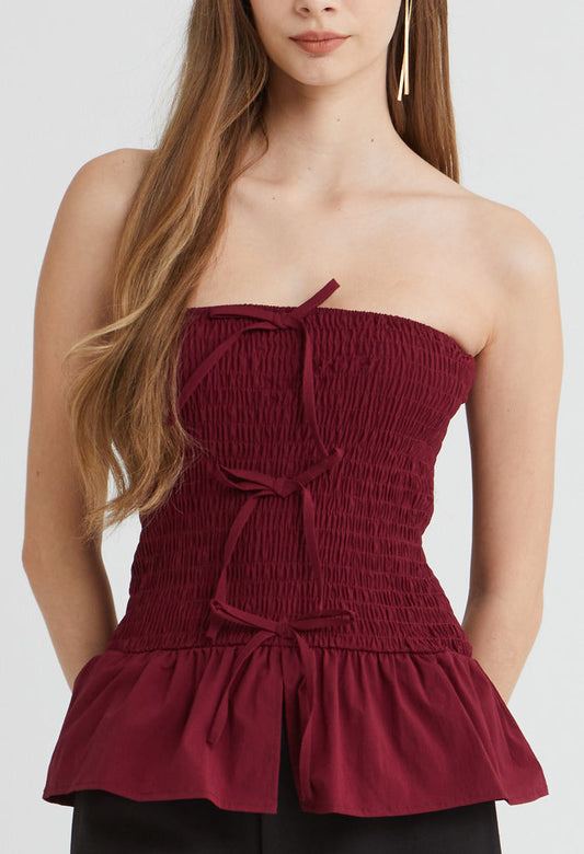 Rosalie Ribbon Top