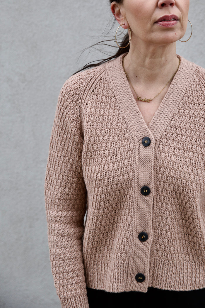 Rosé Cardigan