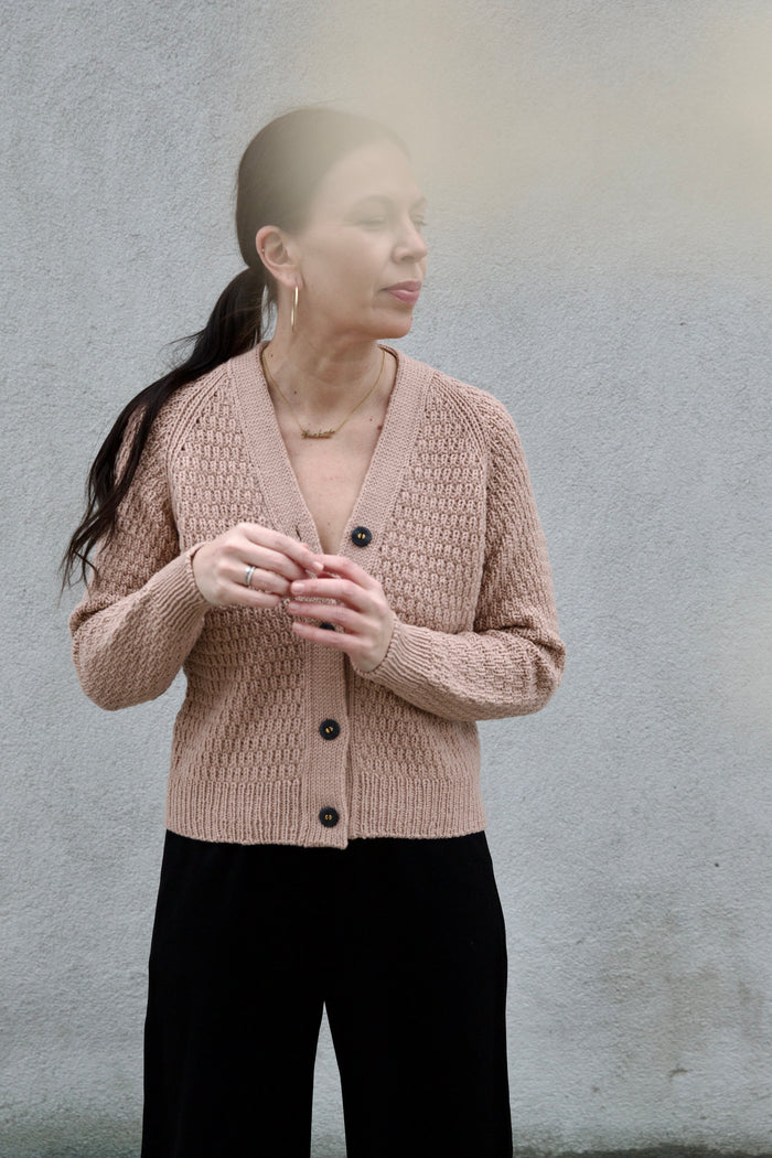 Rosé Cardigan