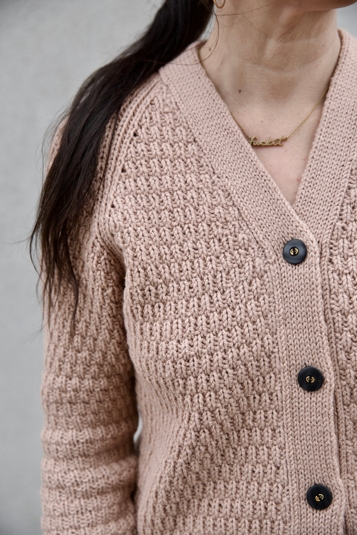 Rosé Cardigan