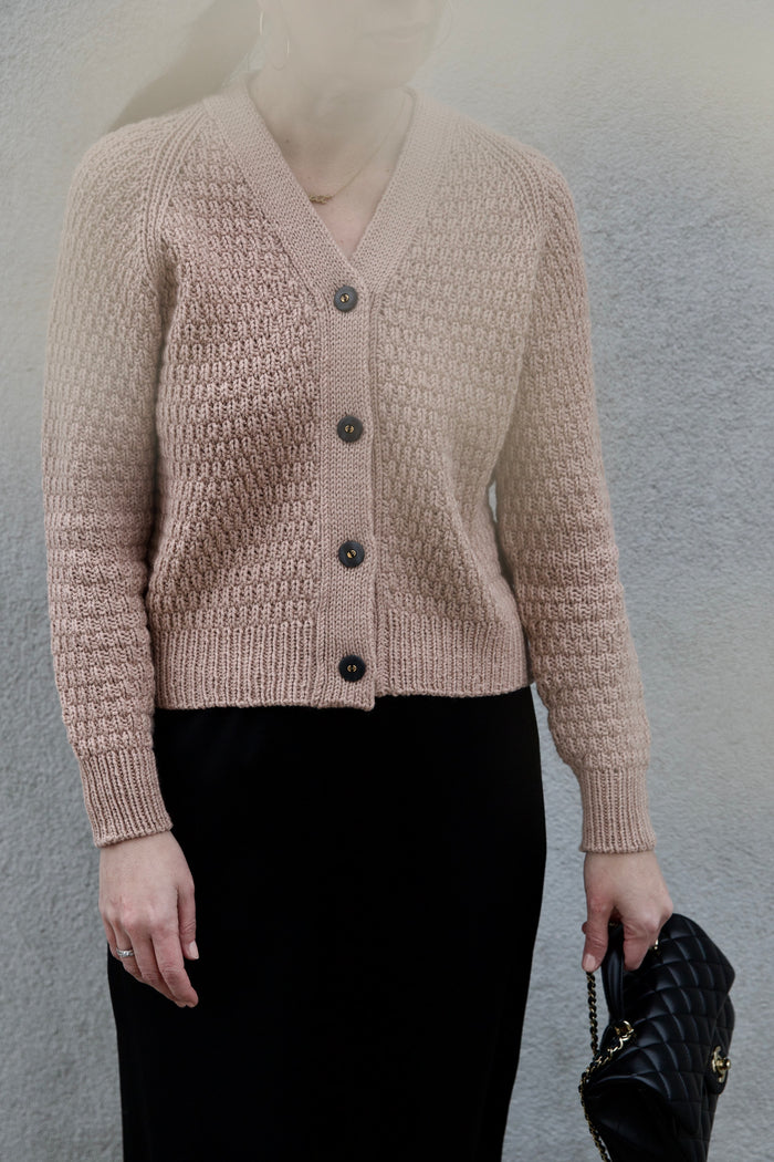 Rosé Cardigan