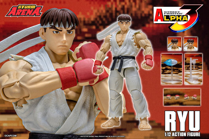 Ryu Street Fighter Alpha 3 Storm Arena Action Figure