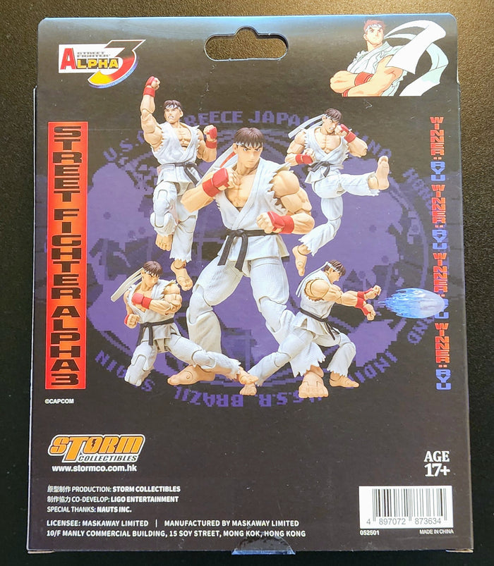 Ryu Street Fighter Alpha 3 Storm Arena Action Figure