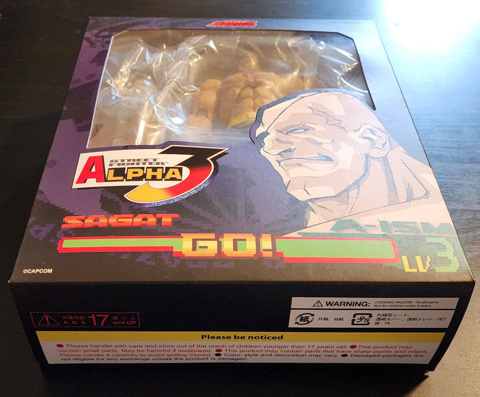 Sagat Street Fighter Alpha 3 Storm Arena Action Figure