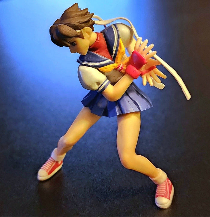 Sakura Kasugano "Hadouken Pose" Capcom Fighting Evolution Figure (Sealed)