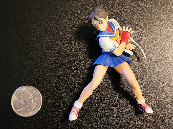 Sakura Kasugano "Hadouken Pose" Capcom Fighting Evolution Figure (Sealed)