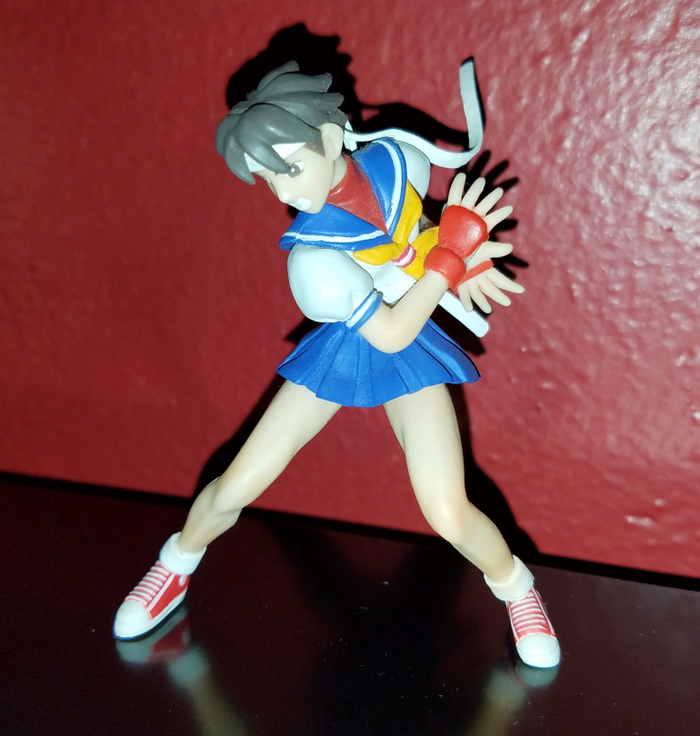 Sakura Kasugano "Hadouken Pose" Capcom Fighting Evolution Figure