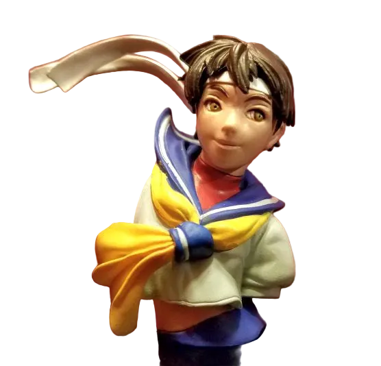Sakura Kasugano Street Fighter Heroines Mini Bust Figure by FiguAx