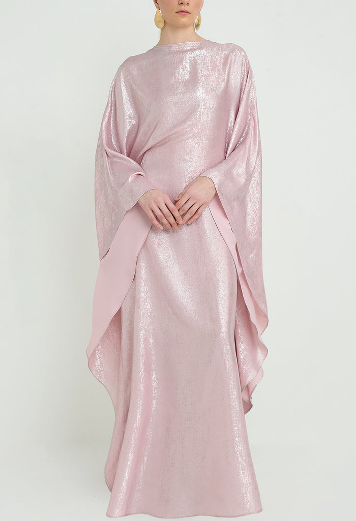 Satin Glitz Maxi Kaftan