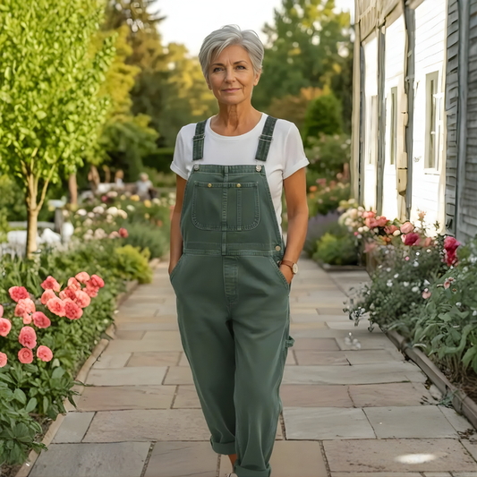SAYLOR | Relaxed Fit soft Cotton feel Overalls