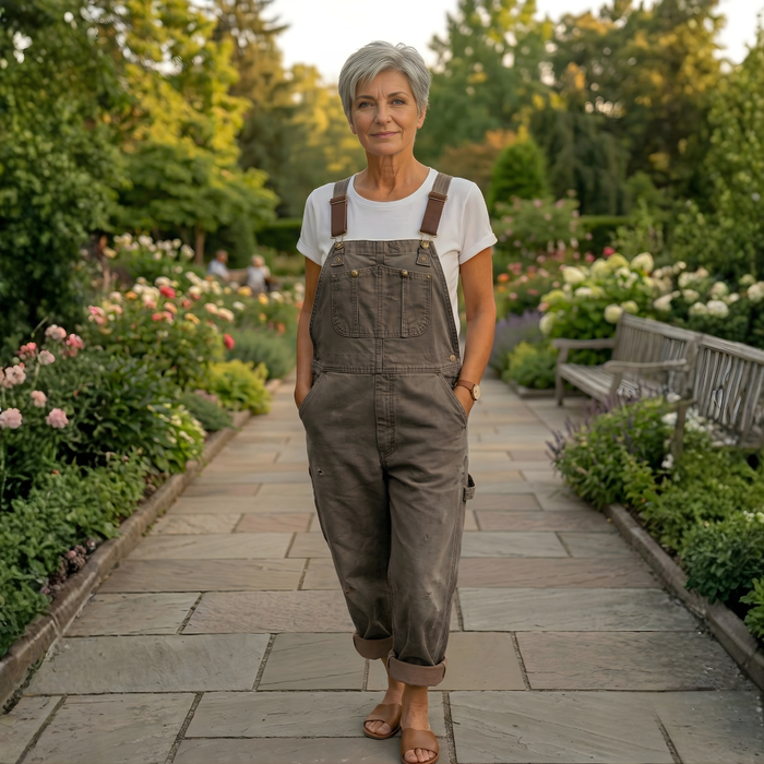SAYLOR | Relaxed Fit soft Cotton feel Overalls