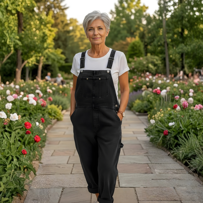 SAYLOR | Relaxed Fit soft Cotton feel Overalls