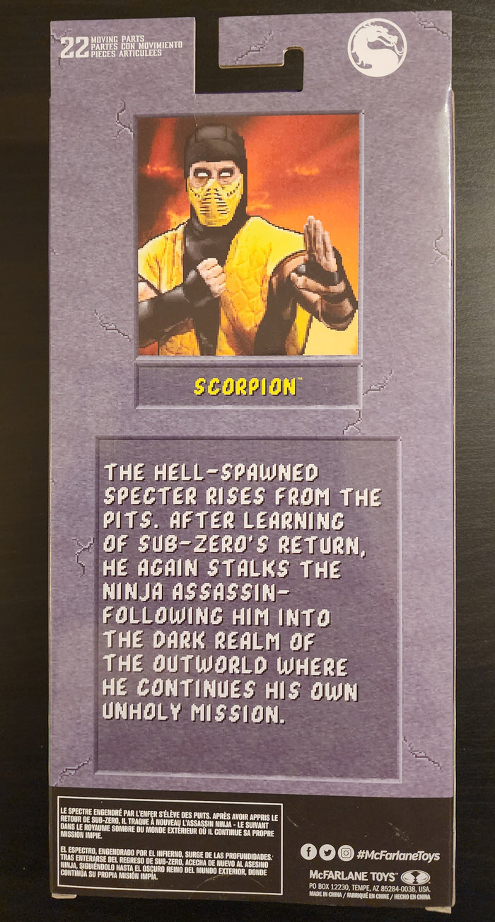 Scorpion Mortal Kombat Klassic McFarlane Action Figure