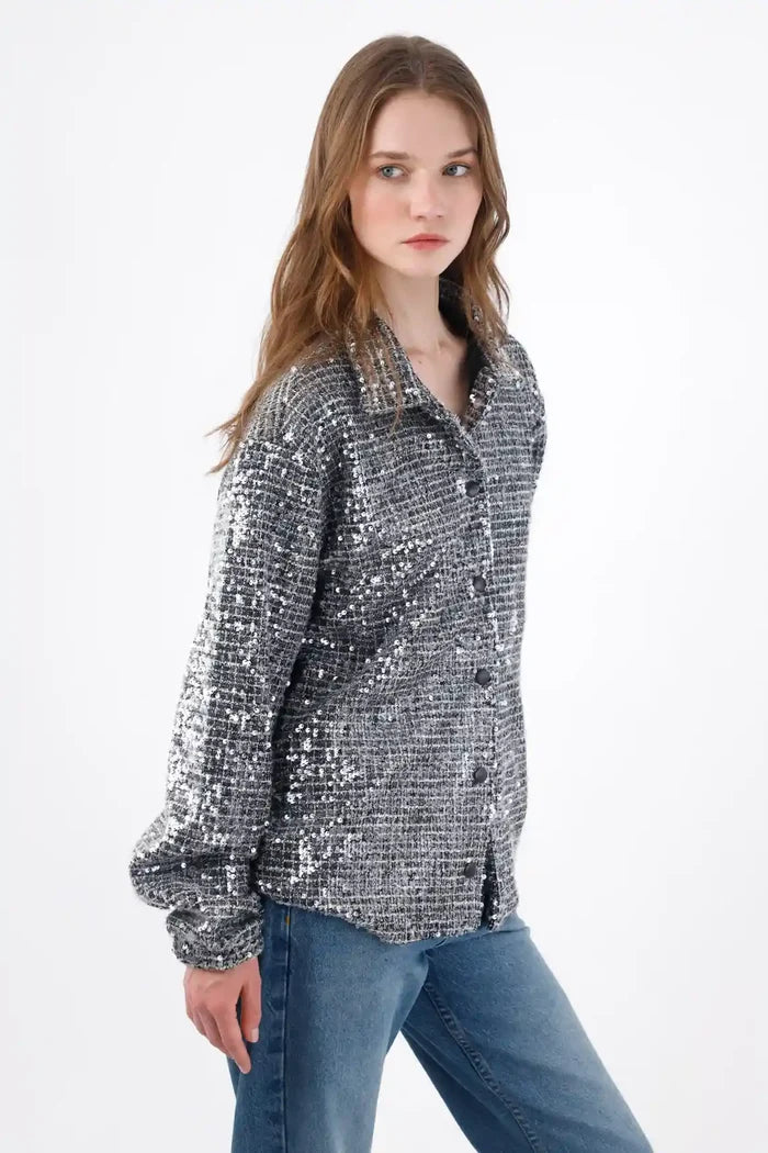 Sequined Jacket for Women