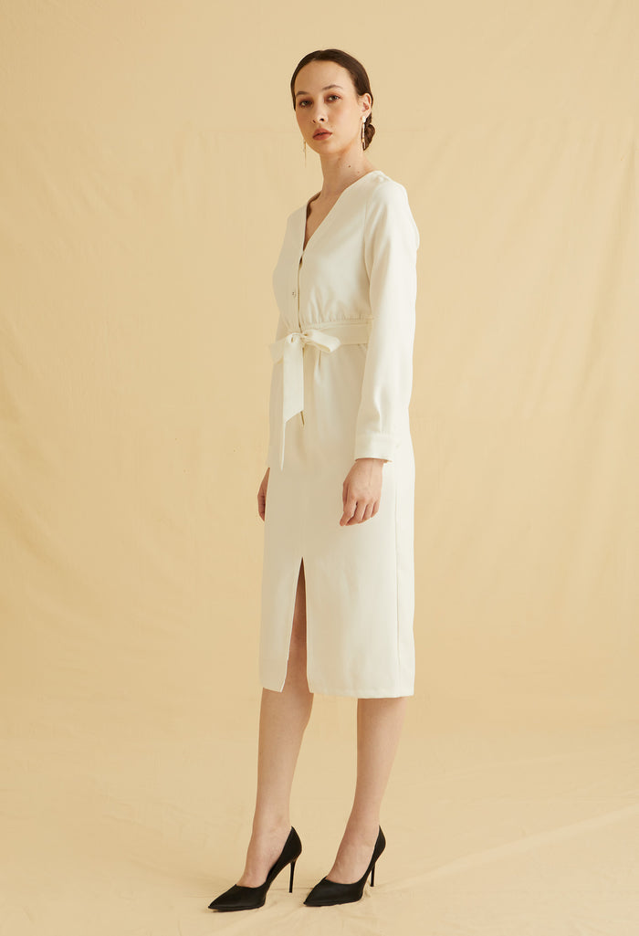Serene Muse Midi Dress