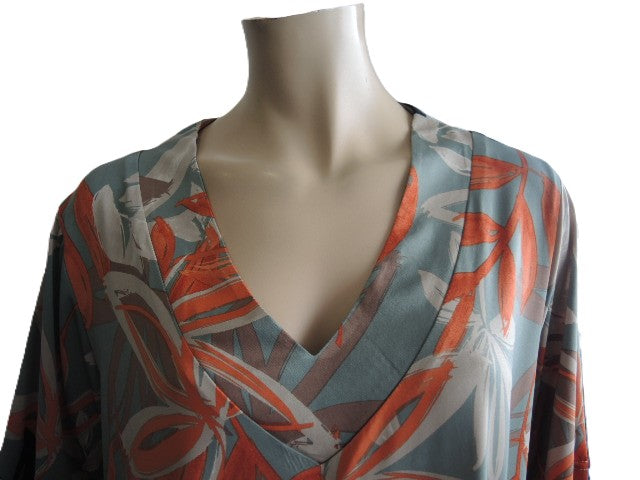 Shelz Inverted Pleat Front Top