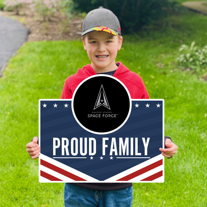 Space Force Proud Family Lawn Sign*
