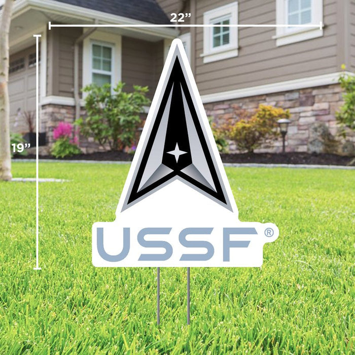 Space Force USSF Logo Lawn Sign*