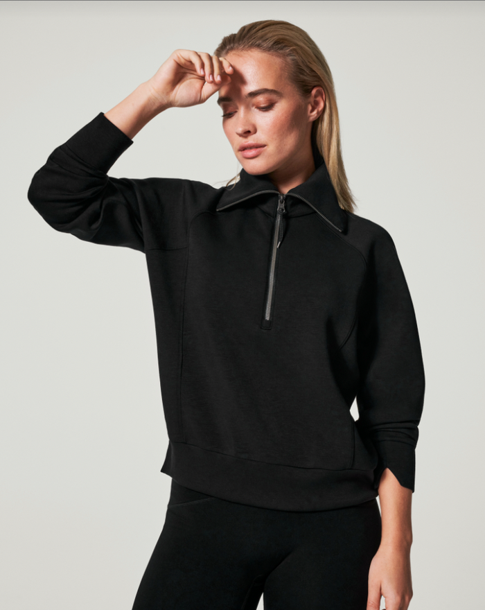 Spanx Air Essentials Half Zip Pullover