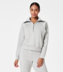 Spanx Air Essentials Half Zip Pullover