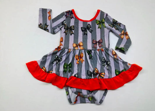 Spook & Sparkle Long Sleeve Bodysuit Twirl