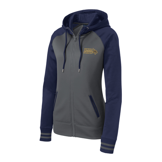 Sport-Tek® Women's Sport-Wick® Varsity Fleece Full-Zip Hooded Jacket
