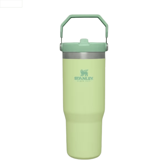 Stanley Travel Mug Stanley IceFlow Flip Straw Tumbler Citron Green (0.89L)