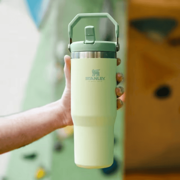 Stanley Travel Mug Stanley IceFlow Flip Straw Tumbler Citron Green (0.89L)