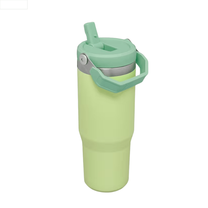 Stanley Travel Mug Stanley IceFlow Flip Straw Tumbler Citron Green (0.89L)