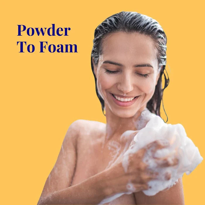 Starter Kit (140x Washes) - Energising Body Foam Wash For All Skin Types Lemongrass & Turmeric