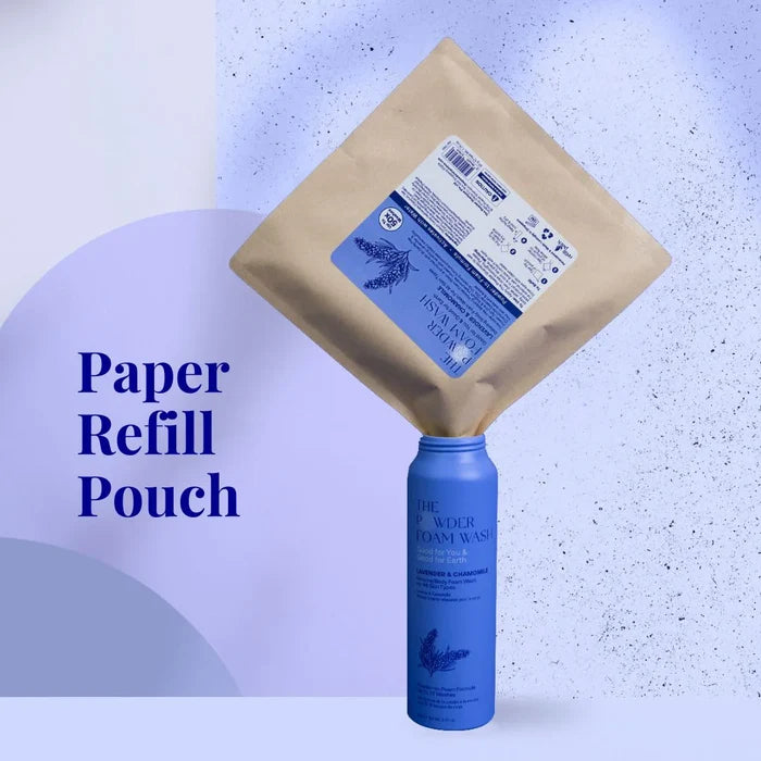Starter Kit (140x Washes) - Relaxing Body Foam Wash For All Skin Types Lavender & Chamomile