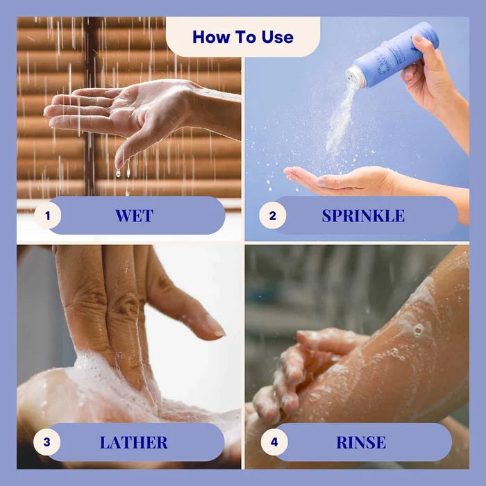 Starter Kit (140x Washes) - Relaxing Body Foam Wash For All Skin Types Lavender & Chamomile