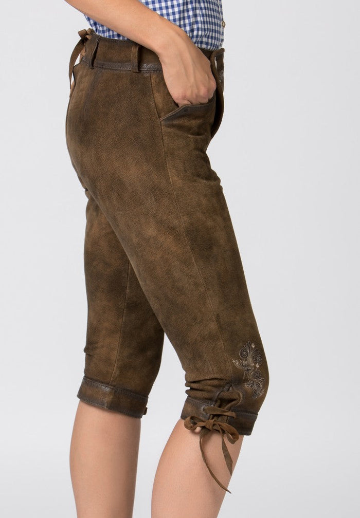Stockerpoint Woman's Lederhosen Long Suzan - 40