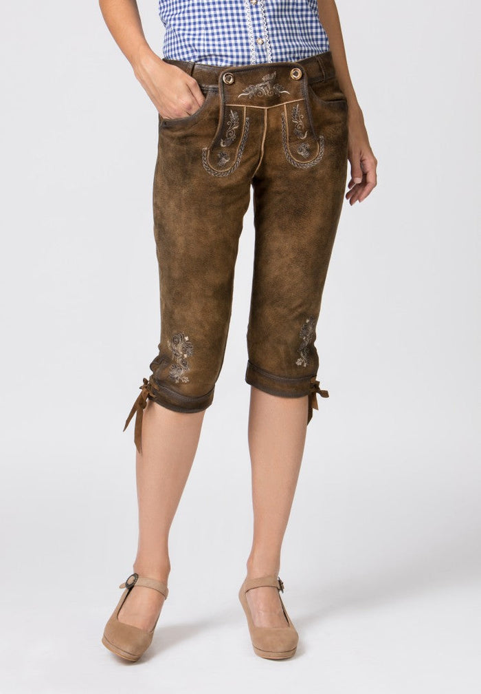 Stockerpoint Woman's Lederhosen Long Suzan - 40