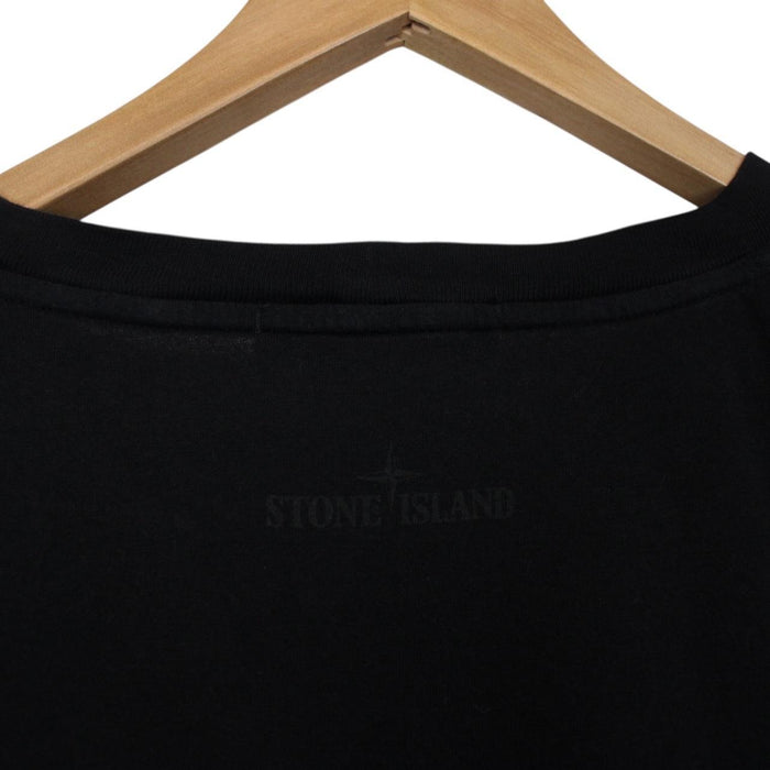 Stone Island AW 2018 Black Short Sleeve Compass T-Shirt