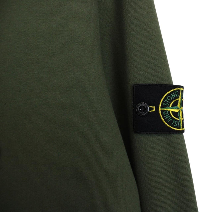 Stone Island AW 2020 Green Cotton Hoodie Jumper