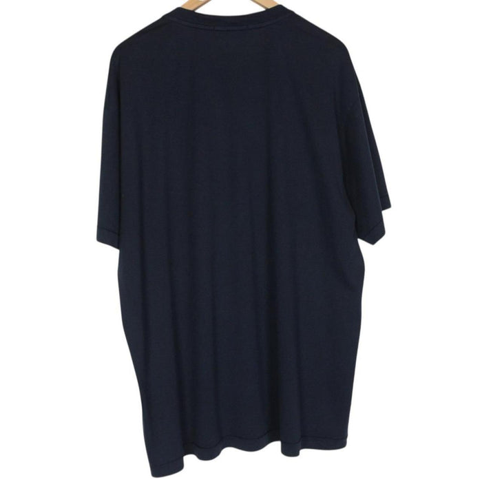 Stone Island Navy Blue Short Sleeve Compass T-Shirt