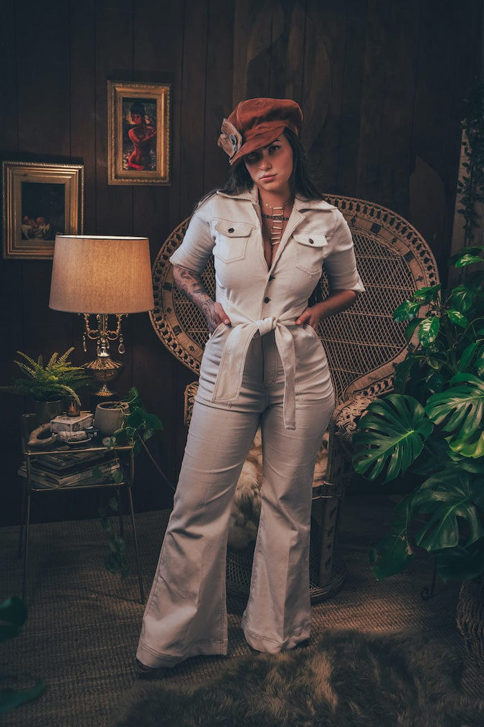 Soul Sister Since 1969 - Paper Girl Hat - Tobacco