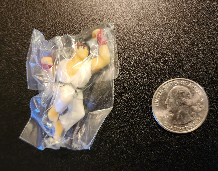Street Fighter V Kitan Club Cup Topper Figures (Complete Set of 5) - Ryu, Chun-Li, Cammy, Vega, M. Bison