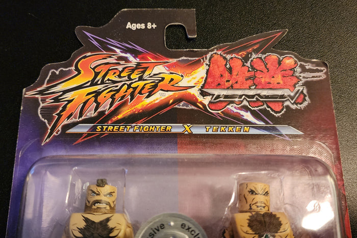 Street Fighter x Tekken MiniMates - Zangief and Craig Marduk