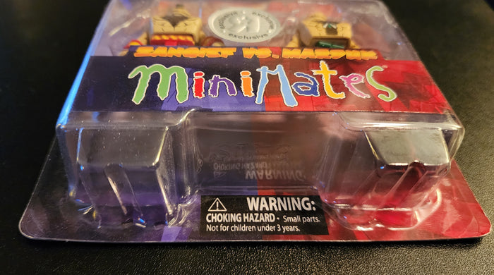 Street Fighter x Tekken MiniMates - Zangief and Craig Marduk