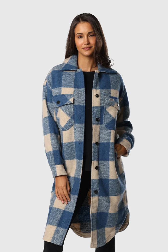 Super Long Shacket Outerwear - Front