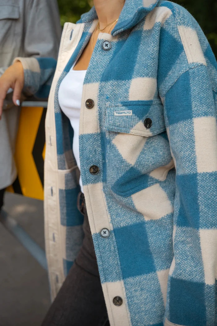 Super Long Shacket Outerwear - Alternate 1