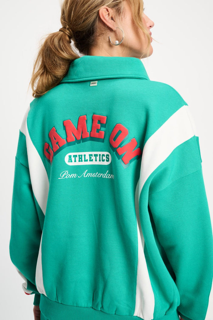 POM Amsterdam Sweaters SWEATER - Colourblock Game On