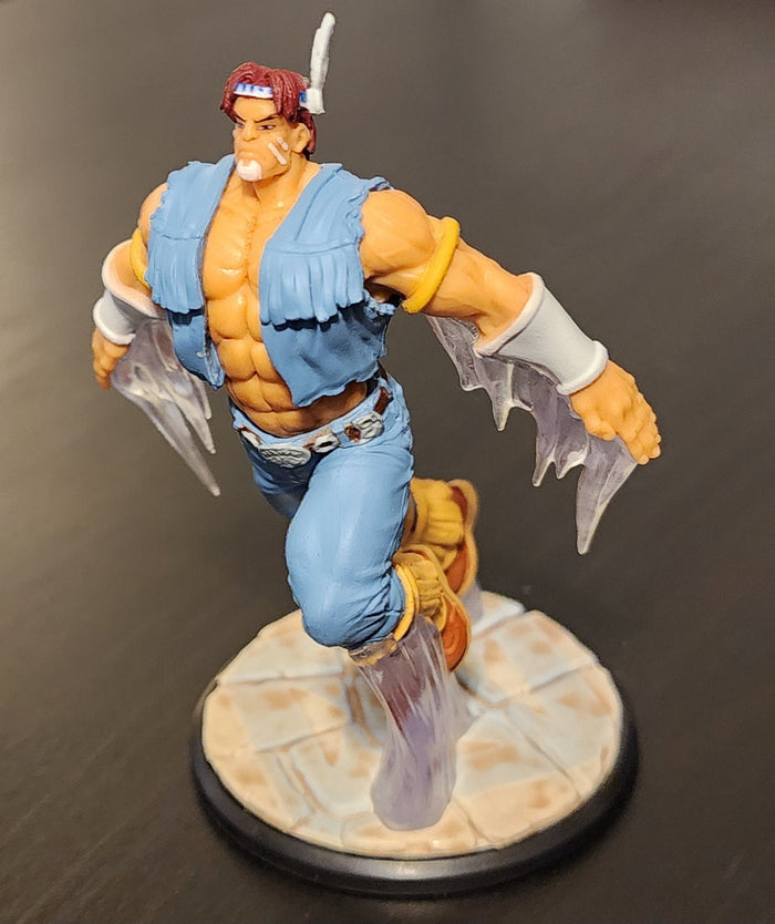 T. Hawk Street Fighter Jasco 4" Statue Figurine + UFS Card Pack (Sealed)