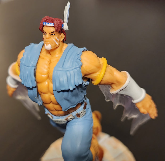 T. Hawk Street Fighter Jasco 4" Statue Figurine + UFS Card Pack (Sealed)